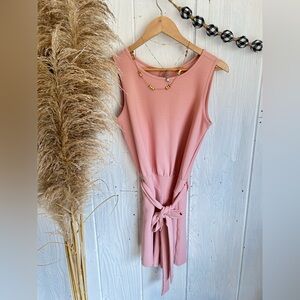 Sleeveless shorts Romper pastel peach sz M